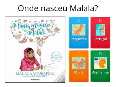 Biblioteca do AE Eng. Fernando Pinto de Oliveira - O lápis mágico de Malala