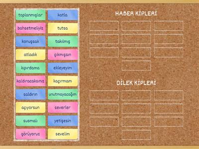TTO 7. Sınıf Türkçe Dersi/ Kipler