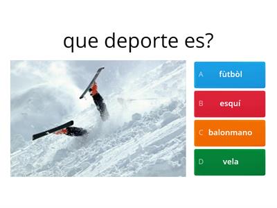 que deporte es?