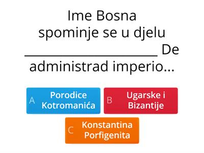 Kratka historija Bosne i Hercegovine 