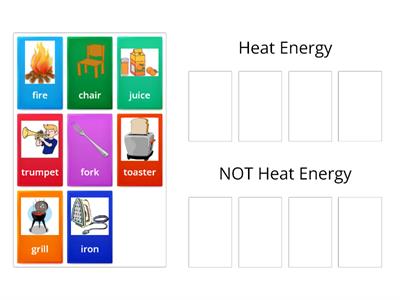 Heat Energy Sort