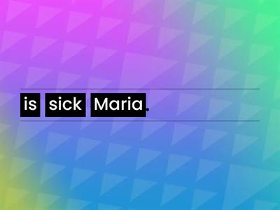 Maria Gets Sick