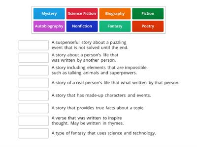 Genres - 5th