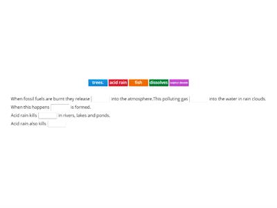 ELC revision - Biology 2 - Pollution