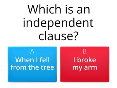 Dependent/Independent Clauses, Compound Sentences