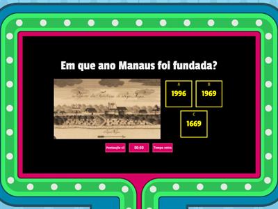 Histórico da Cidade de Manaus 