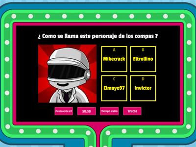 ¿ Como se llaman estos personajes de los compas ?