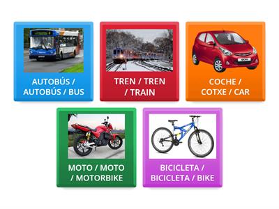 2n PROJECTE VOCABULARY 23/24 - 14 - TRANSPORT