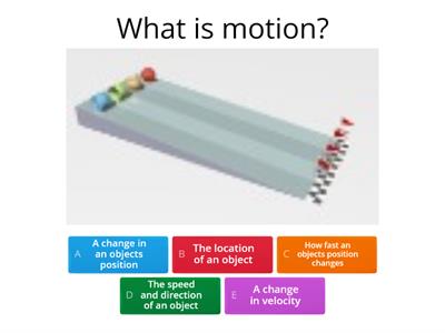 POSITION AND MOTION VOCAB CHECK