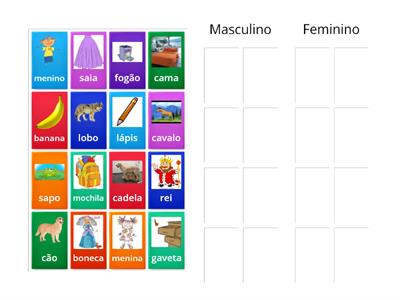 Masculino ou Feminino