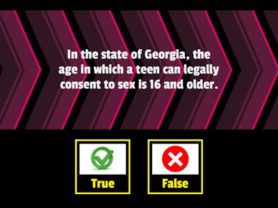 True or False Georgia