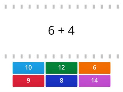 addition and subtraction under 20