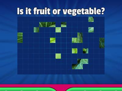 fruit or vegetable course