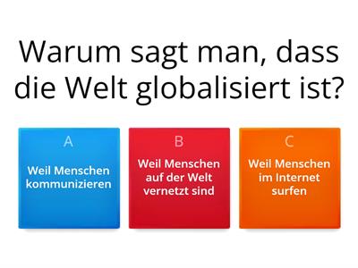 Globalisierung (B1)