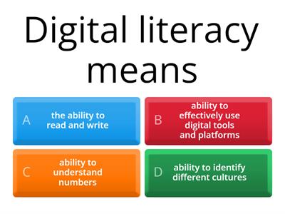 DIGITAL LITERACY