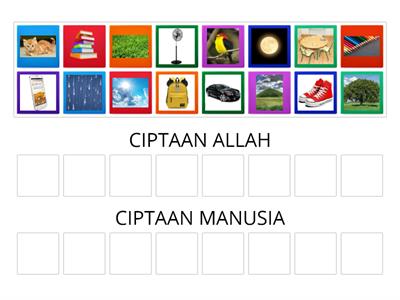 Ciptaan Allah dan Ciptaan Manusia