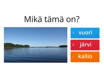 Suomen luonto sanat 