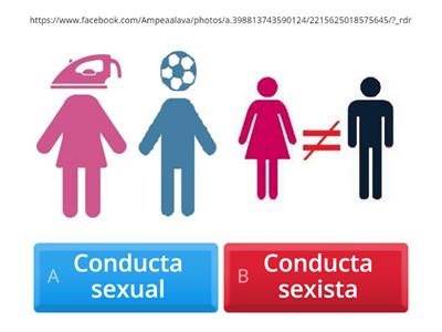 ¿CONDUCTA SEXUAL O CONDUCTA SEXISTA?