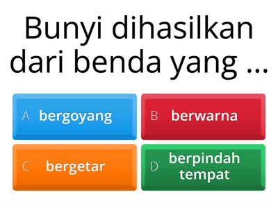 SIFAT-SIFAT BUNYI KELAS 5