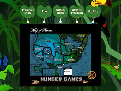 Panem (Hunger Games) District Map