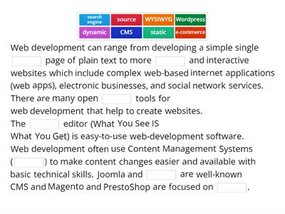 Web development - introduction