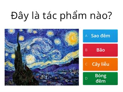 Tìm hiểu hoạ sĩ Van gogh.