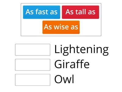 English Grammar_Simile Exercise