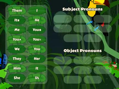 Subject/ Object Pronouns