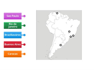 Dél-Amerika városok