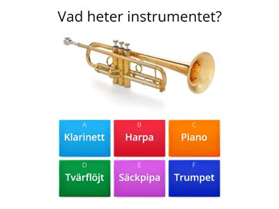 Vad heter instrumentet? 