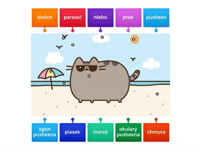 pusheen - połącz punkty