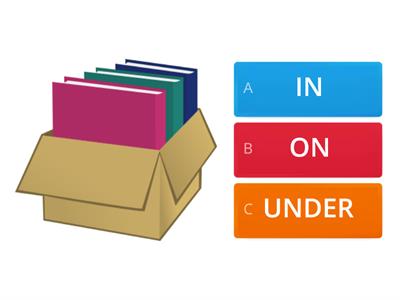 Prepositions IN ON UNDER