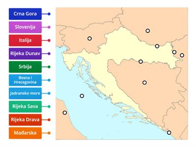 Republika Hrvatska i susjedne zemlje