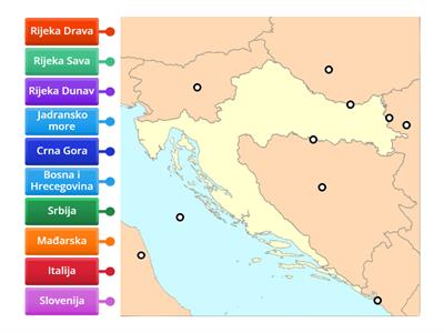 Republika Hrvatska i susjedne zemlje