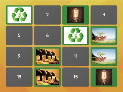 memory game eco-day