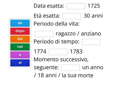 espressioni di tempo (preposizioni)