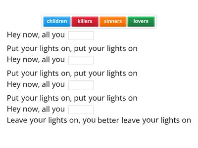 Santana - Put Your Lights On  ft. Everlast