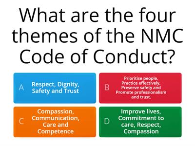 NMC Code of Conduct
