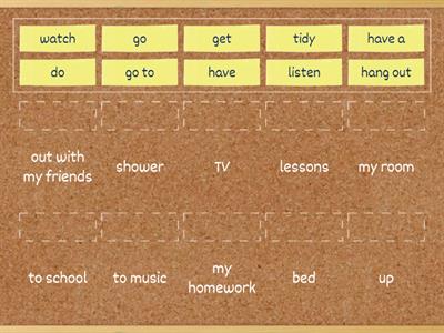 EC A1 | Unit 6 | Daily activities