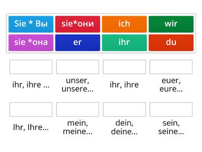 Personalpronomen Im Nominativ - Unterrichtsmaterialien