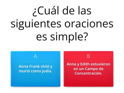 Oraciones Simples Y Compuestas - Recursos Didácticos