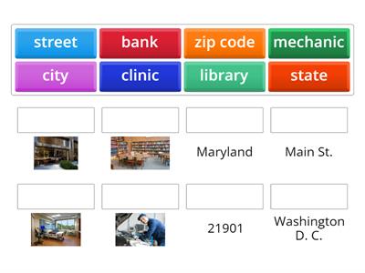 addresses and places