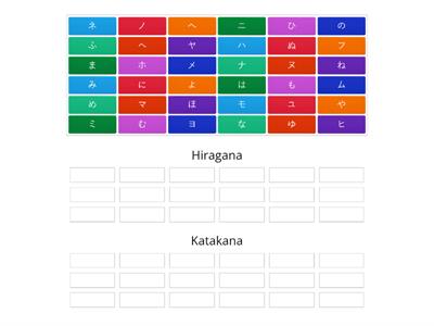 Hiragana e Katakana 2