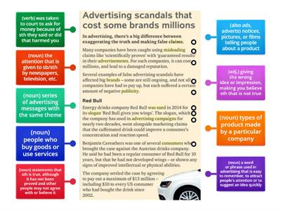 Advertising scandals