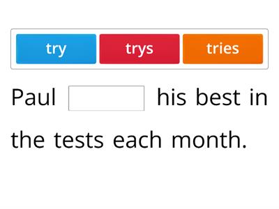 P4 Simple Present Tense