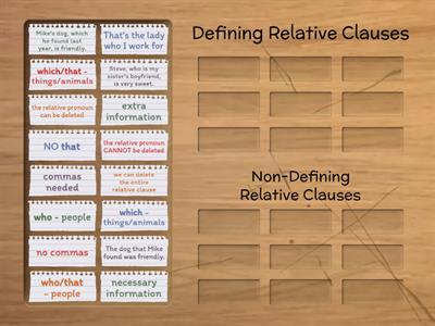 TT B2 U4 L6 pages 29-30. Relative Clauses