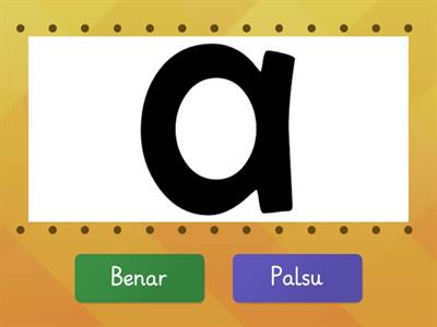 Mengenal huruf vokal aeiou