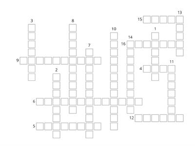 Family and friends 4 Unit 1 Lesson 1 СROSSWORD
