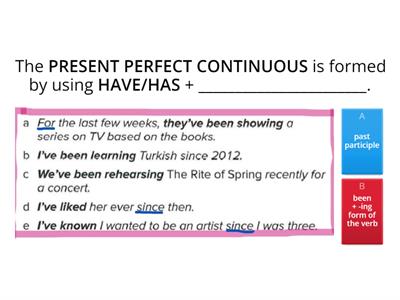 Pre-Intermediate - Page 121- Present Perfect Continuous