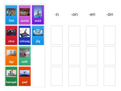 Hol táncol? -on/-en/-ön